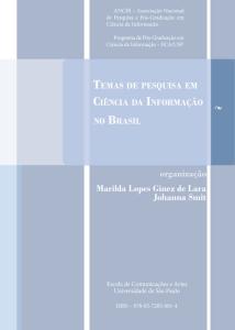 Temas de pesquisa em Ciência da Informação no Brasil