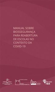 Manual sobre biossegurança para reabertura de escolas no contexto da COVID-19